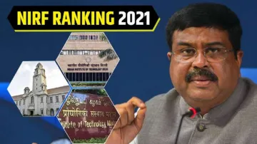 NIRF Ranking 2021:IIT मद्रास सर्वश्रेष्ठ शिक्षण संस्थान, IISc बेंगलुरू बेस्ट युनिवर्सिटी, DU का मिरा- India TV Hindi