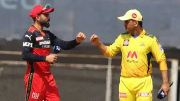 RCB vs CSK Toss Live Updates Playing XI Both Teams Dhoni Kohli Royal Challengers Bangalore vs Chenna- India TV Hindi