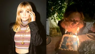 nicole richie hair catch fire video goes viral tv star wrote on instagram Well so far 40 is fire - India TV Hindi