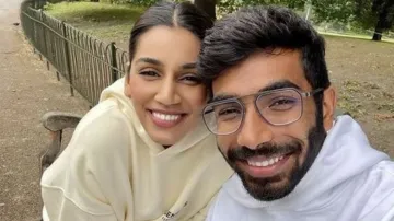 <p>Sanjana Ganesan posts an Instagram story on Jasprit...- India TV Hindi