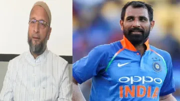 "टीम में 11 खिलाड़ी हैं, लेकिन मुस्लिम होने की वजह से मोहम्मद शमी को निशाना बनाया": ओवैसी- India TV Hindi