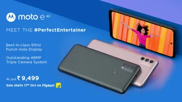 Motorola Launches moto e40 with 48MP Triple Camera System at Just Rs 9499- India TV Paisa