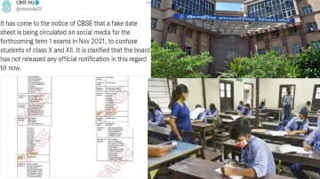CBSE 10वीं और 12वीं की टर्म-1 परीक्षाओं की डेटशीट वायरल, बोर्ड ने दी ये अहम जानकारी- India TV Hindi