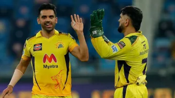 Deepak Chahar told Dhoni the foundation of CSK after winning the fourth title the players said this - India TV Hindi
