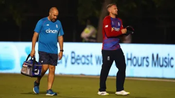 <p>Injury scare for England's Liam Livingstone before their...- India TV Hindi