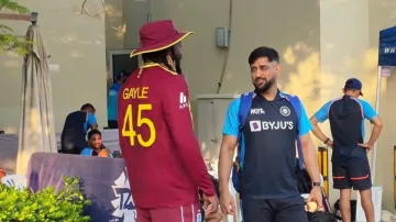 <p>T20 World Cup: Legends MS Dhoni and Chris Gayle meet in...- India TV Hindi