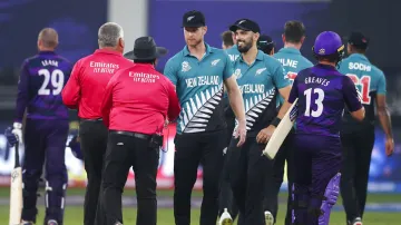 NZ vs SCO T20 World Cup 2021 New Zealand beat Scotland by 16 runs- India TV Hindi