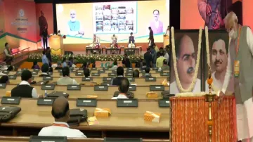 BJP national working committee meeting begins special attention on uttar pradesh elections भाजपा राष- India TV Hindi