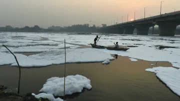 यमुना की सफाई के लिए केंद्र का भेजा 2419 करोड़ क्या विज्ञापन पर ही खर्च दिया? BJP ने केजरीवाल पर साध- India TV Hindi