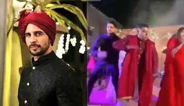 Sidharth Malhotra cousin wedding ranjha song dance Dilli Ki Shaadi watch - India TV Hindi