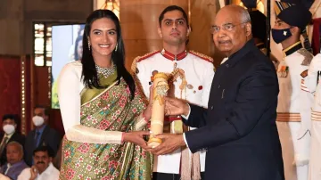 <p>These Awards Give Us Lot Of Encouragement: PV Sindhu...- India TV Hindi