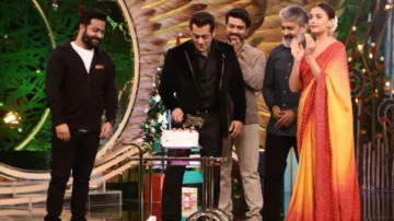  Salman Khan celebrates pre birthday bash with team 'RRR' - India TV Hindi