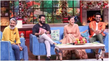 'द कपिल शर्मा शो' में RRR के सितारे- India TV Hindi