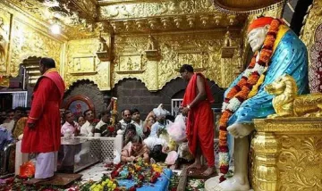 <p>साईबाबा मंदिर</p>- India TV Hindi