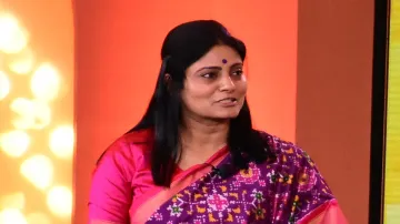 Anupriya Patel at India TV Chunav Manch 2022- India TV Hindi