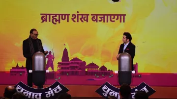 Brajesh Pathak at India TV Chunav Manch 2022 - India TV Hindi