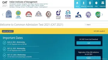 CAT 2021 Result: कैट 2021 परीक्षा का रिजल्ट जारी, iimcat.ac.in पर ऐसे चेक करें स्कोरकार्ड- India TV Hindi