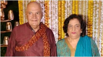  प्रेम चोपड़ा और उनकी पत्नी - India TV Hindi