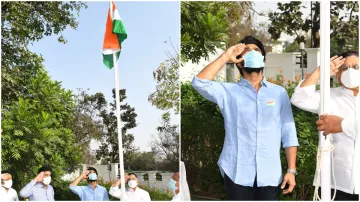 Ram Charan hoisted the flag- India TV Hindi