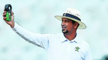 <p>south african umpire alaudiin palekar has umpired in...- India TV Hindi
