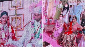 Anmol Ambani and Khrisha Shah Wedding First Photo- India TV Hindi