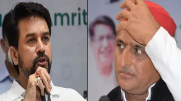 Anurag Thakur and Akhilesh Yadav- India TV Hindi