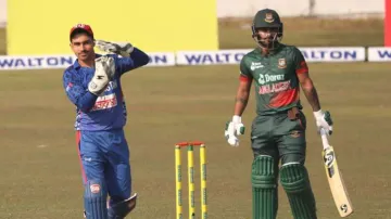 Bangladesh beat Afghanistan by four wickets in the 1st ODI in Chattogram. (File photo)- India TV Hindi