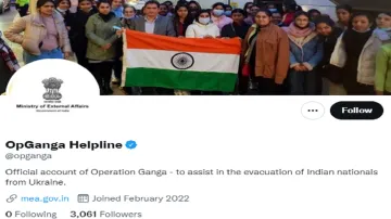 Russia-Ukraine News: Govt sets up dedicated Twitter handle @opganga to assist evacuation of Indians- India TV Hindi