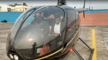 helicopter drive - India TV Hindi