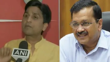 Kumar Vishwas and Arvind Kejriwal- India TV Hindi