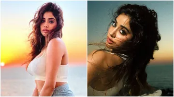 Janhvi Kapoor Latest Photos Sunset on Sea beach Looks Really Killer - India TV Hindi