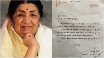 Lata Mangeshkar Letter To PM Modi Mother- India TV Hindi