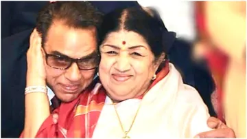 dharmendra and lata mangeshkar - India TV Hindi