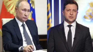 Vladimir Putin and Volodymyr Zelenskyy- India TV Hindi