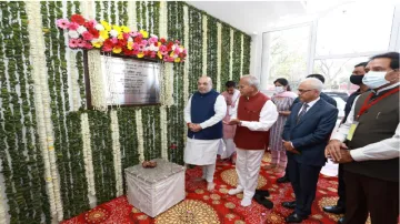 <p>Amit Shah inaugurates projects in Chandigarh</p>- India TV Hindi