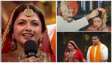 Bhagyashree cried remembering her marriage with Himalaya Dasani- India TV Hindi