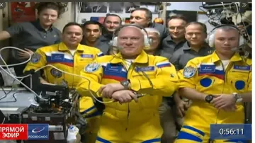 Three Russian astronauts reached the ISS- India TV Hindi