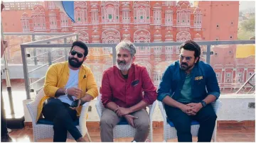 'RRR' टीम कर रही है देश के अलग-अलग शहर का दौरा- India TV Hindi