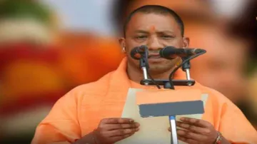 Yogi Adityanath Taking Oath As Chief Minister Of Uttar Pradesh For The Second Time- India TV Hindi