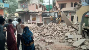 300 years old temple demolished in Alwar, Rajasthan- India TV Hindi