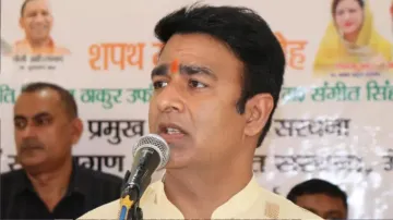 FIR against 10 including Sangeet Som Sena chief- India TV Hindi