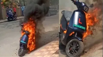 <p>electric scooter fire </p>- India TV Paisa
