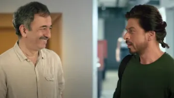 Shahrukh Khan and Rajkumar Hirani- India TV Hindi