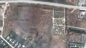 Satellite photos show possible mass graves near Mariupol- India TV Hindi