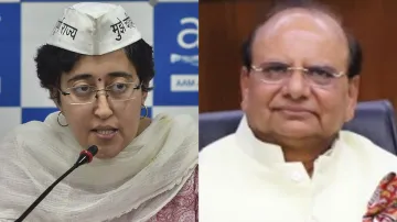 Atishi Vs Delhi LG, delhi news, delhi l-g vinai kumar saxena, vinai kumar Saxena- India TV Hindi