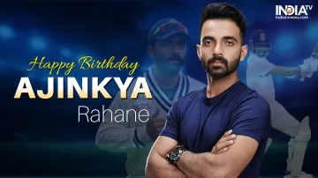 Happy birthday Ajinkya Rahane- India TV Hindi