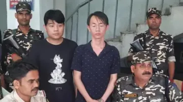 Two Chinese Nationals Held in Bihar- India TV Hindi