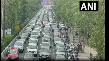 Delhi Traffic Jam- India TV Hindi