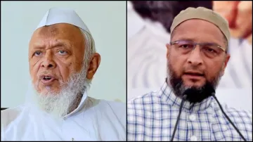 Maulana Arshad Madani And Asaduddin Owaisi- India TV Hindi