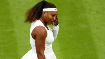 <p>Serena Willaims at the Wimbledon Championship</p>- India TV Hindi